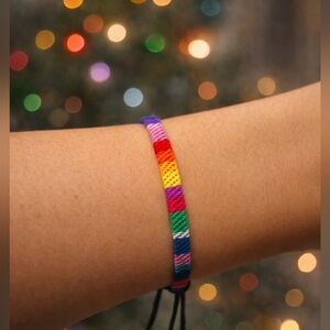 Friendship Bracelet RAINBOW Adjustable